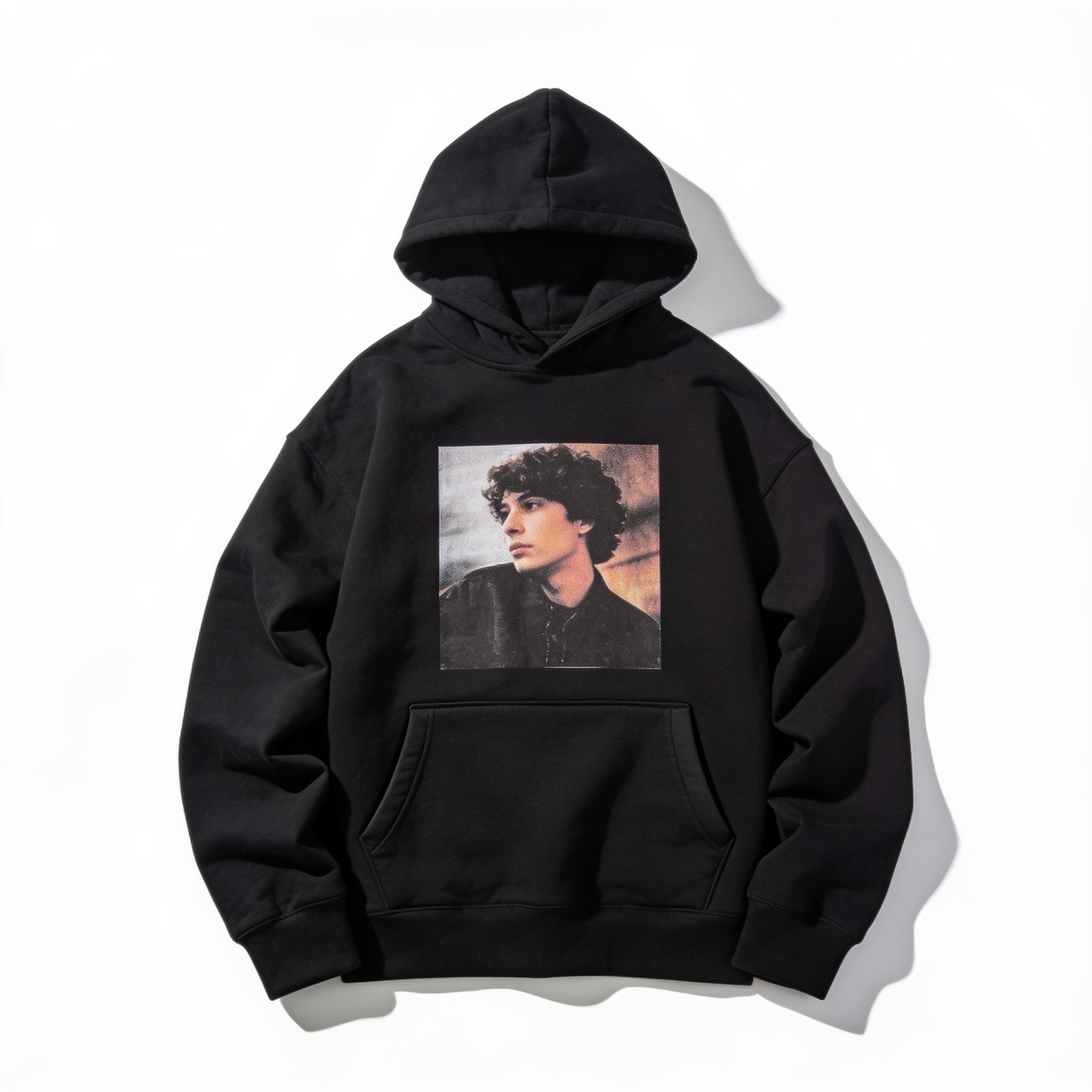 Emporium Unisex Pullover Hoodie - Cotton Polyester Blend, Loose Fit, Kangaroo Pocket