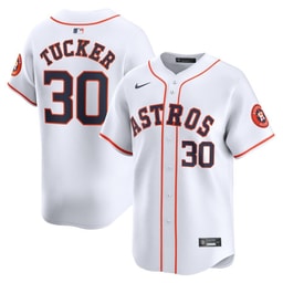 Kyle Tucker 30 Baseball team Home Limited Player Men's Jersey - White