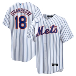 Men's Baseball team Darryl Strawberry White Home Retired Player Jersey