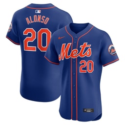 Men's Baseball team Pete Alonso Royal 2nd Alternate Elite Player Jersey