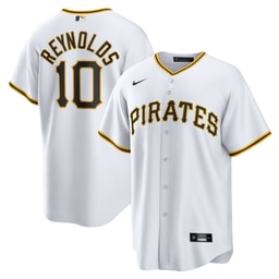 Men's Baseball team Bryan Reynolds White Player Jersey
