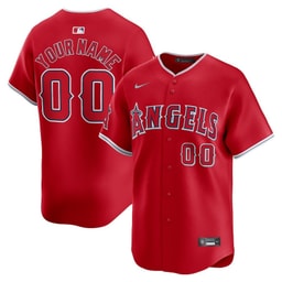 Baseball team Alternate Limited Custom Men's Jersey - Red