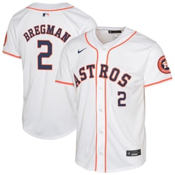 Youth Baseball team Alex Bregman White Home Limited Jersey