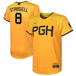 Youth Baseball team Willie Stargell Gold City Connect Player Jersey