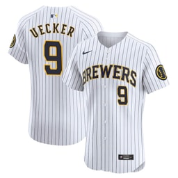 Bob Uecker #9 Baseball team Alternate ELITE Jersey - White