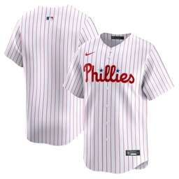 Youth Baseball team White Home Limited Jersey