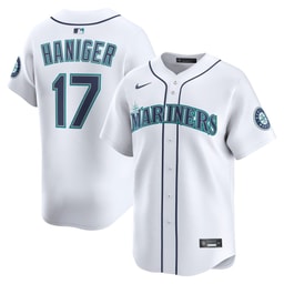 Men's Baseball team Mitch Haniger White Alternate Limited Player Jersey