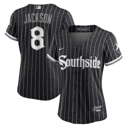 Bo Jackson 8 Baseball team Women's City Connect Player Jersey - Black