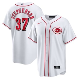 Men's Baseball team Tyler Stephenson White Home Jersey