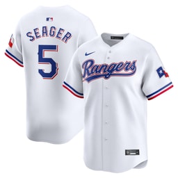 Youth Baseball team Corey Seager White Home Limited Jersey