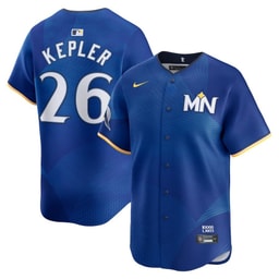 Max Kepler 26 Baseball team 2024 City Connect Limited Men's Jersey - Royal