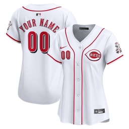 Women's Baseball team White Home Limited Custom Jersey
