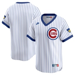 Men's Baseball team White Throwback Cooperstown Collection Limited Jersey