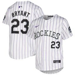 Youth Baseball team Kris Bryant White Home Limited Player Jersey