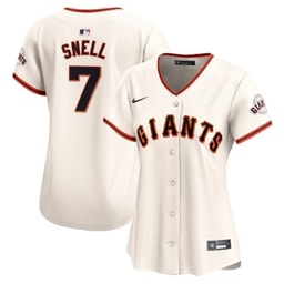 Blake Snell 7 Baseball team Home Limited Women's Jersey - Cream