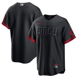 Men's Baseball team Black City Connect Jersey