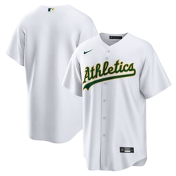 Men's Baseball team Home Blank Jersey, White