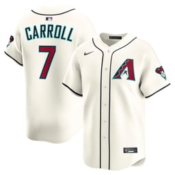 Men's Baseball team Corbin Carroll Cream Home Limited Player Jersey