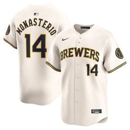 Andruw Monasterio 14 Baseball team Home Limited Player Men's Jersey - Cream
