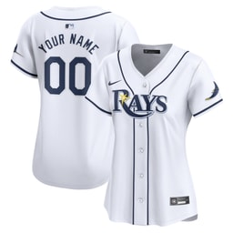 Women's Baseball team White Home Limited Custom Jersey