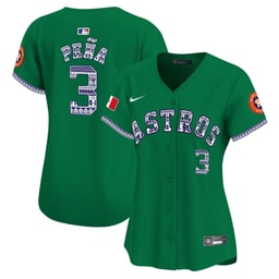 Jeremy Pena 3 Baseball team Mexico Women's Jersey - Green