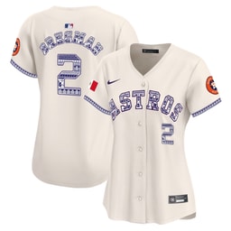 Alex Bregman 2 Baseball team Mexico Women's Jersey - Cream