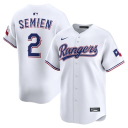 Men's Baseball team Marcus Semien White Alternate Limited Player Jersey