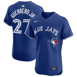 Men's Baseball team Vladimir Guerrero Jr. Royal Alternate Elite Player Jersey