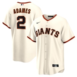 Men's Baseball team Willy Adames 1.0 Cream Jersey
