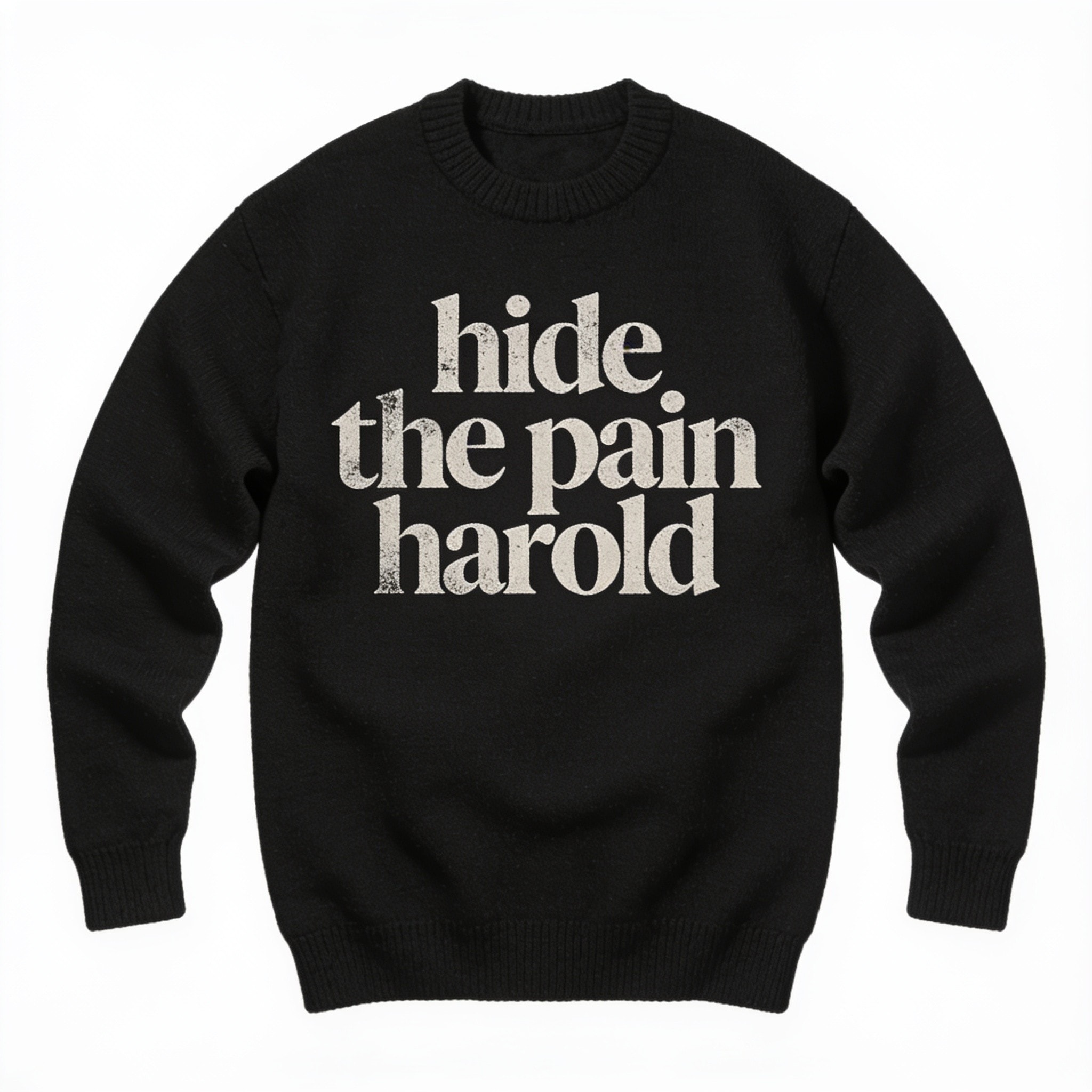 Hide The Pain Harold Ugly Sweater