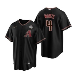 Ketel Marte 4 Baseball team 2023 World Series Men's Jersey - Black
